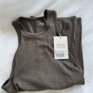 Everlane NWT Supima® Micro-Rib Racerback Tank